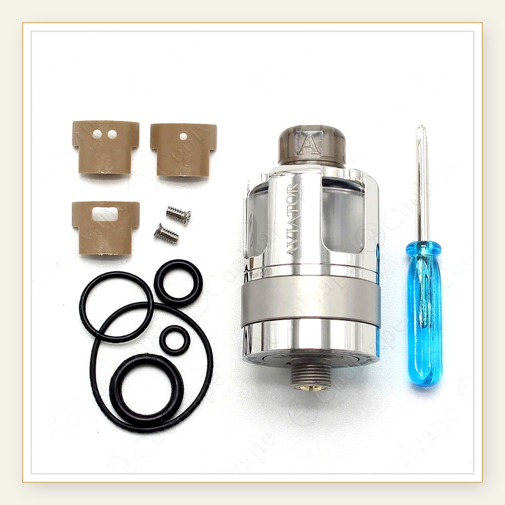 Vaping Air - 울프쿨베이프 에비에이터 22mm RTA 아토마이저 3.5ml