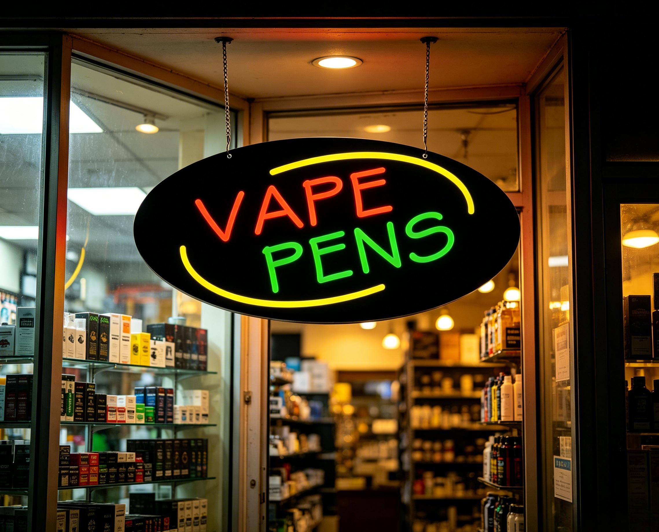 베이프 펜 모양의 네온 간판, 밝기 조절이 가능한 LE - Vaping Store 리뷰 및 가격