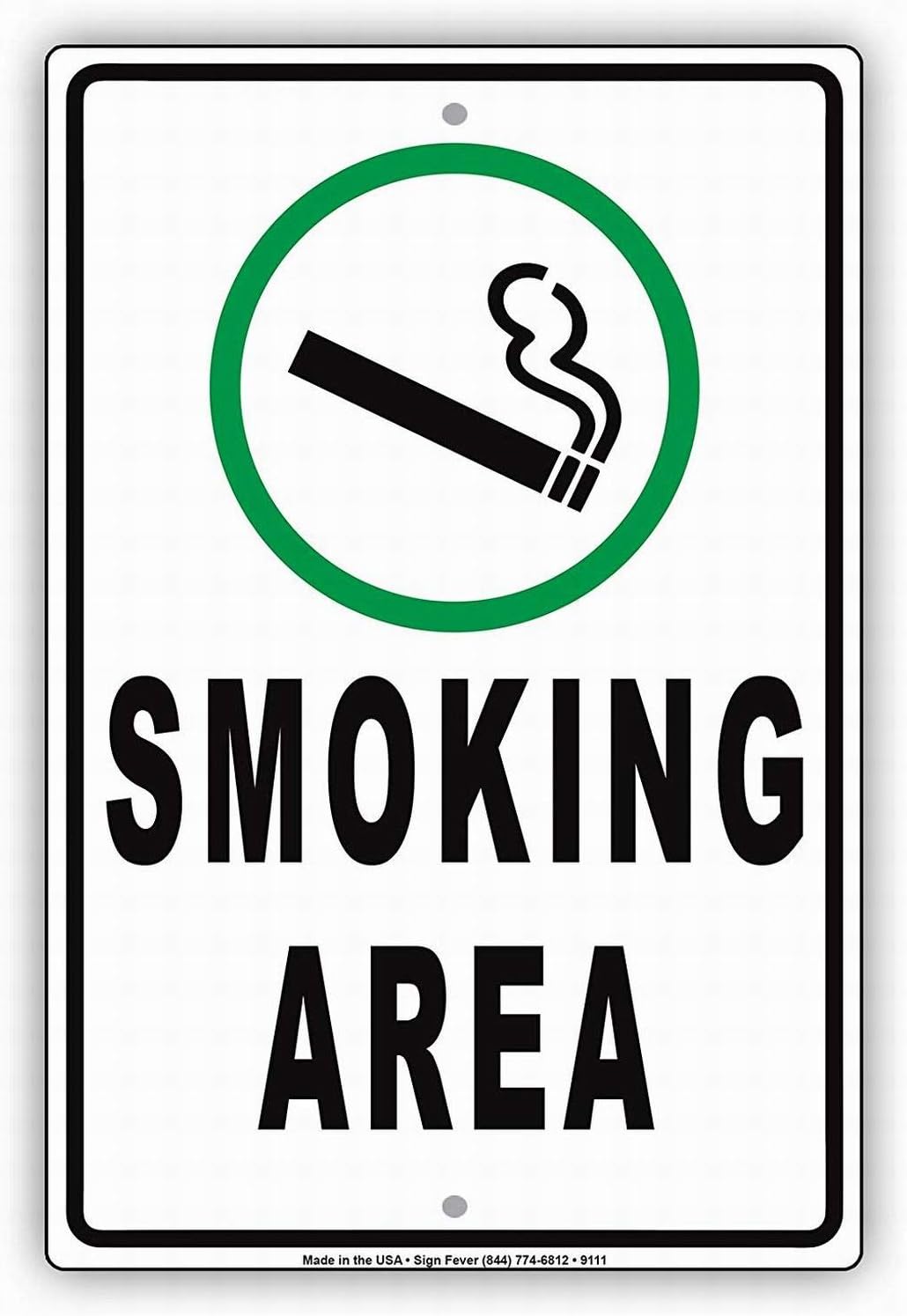 안전 표지판, 12x16 흡연 베이핑 허용, 이 구역  - Vaping Store 리뷰 및 가격